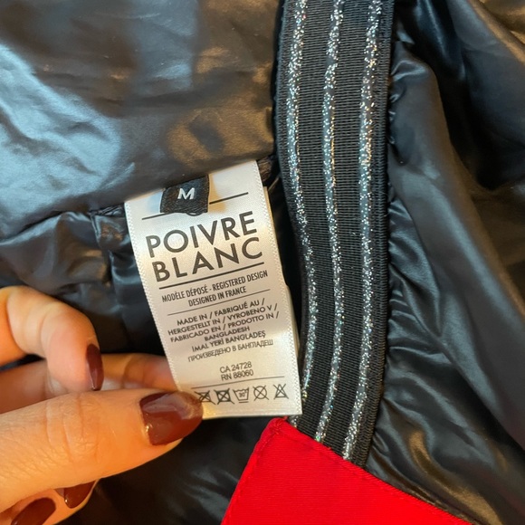 Poivre Blanc Red ski jacket - like new (used for only one season!) - Picture 7 of 8